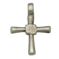Byzantine Empire 6th-7th century, silver cross pendant.