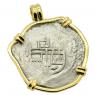 Sao Jose shipwreck treasure coin pendant
