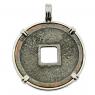 SOLD Song Dynasty Coin Pendant. Please Explore Our Asian Pendants For Similar Items.