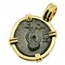 SOLD Hermes and Lyre Pendant. Please Explore Our Greek Pendants For Similar Items.
