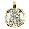 Venice 1268-1275, Jesus Christ grosso in gold pendant
