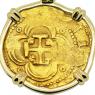 Spanish Philip III four escudos coin