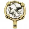 Athena wearing a Corinthian helmet