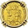 921-931 Jesus Christ Coin in 14k gold pendant