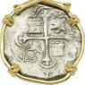 1622 Portuguese Sao Jose shipwreck 4 reales coin