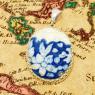 British Shipwreck Pottery in silver pendant