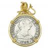 1783 El Cazador Shipwreck 2 reales coin 