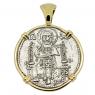 1328-1339 Jesus Christ grosso in gold pendant