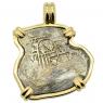 1715 Spanish Fleet Shipwreck treasure coin
