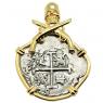 SOLD King Charles II Spanish 2 Reales Pendant. Please Explore Our Spanish Treasure Pendants For Similar Items.