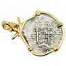 SOLD King Charles II Spanish 2 Reales Pendant. Please Explore Our Spanish Treasure Pendants For Similar Items.