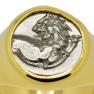 386-338 BC Greek Thracian Lion coin