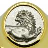 386-338 BC Greek Lion coin