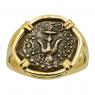 Holy Land 103-76 BC, Widow’s mite in gold ladies ring