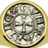Genoa Italy 1139-1252 Crusader Cross denaro