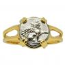 320-294 BC Griffin coin in gold ladies ring