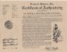Mel Fisher's Treasure Salvors Certificate